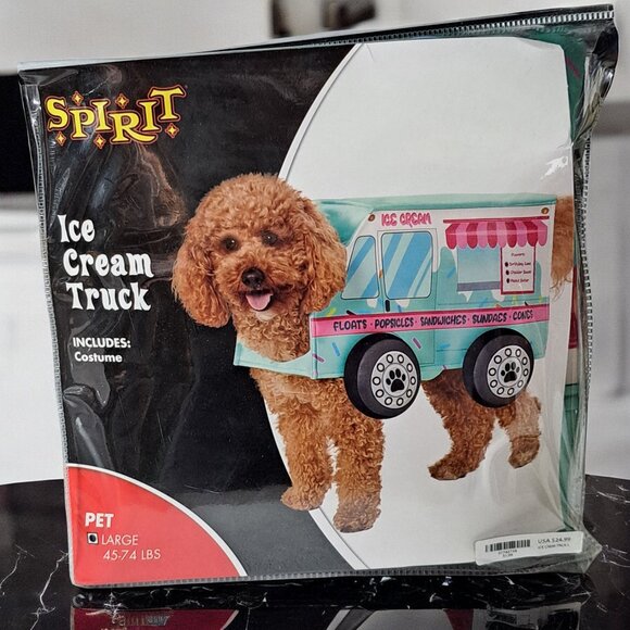 Spirit Ice Cream Truck Pet Costume large - Picture 12 of 12